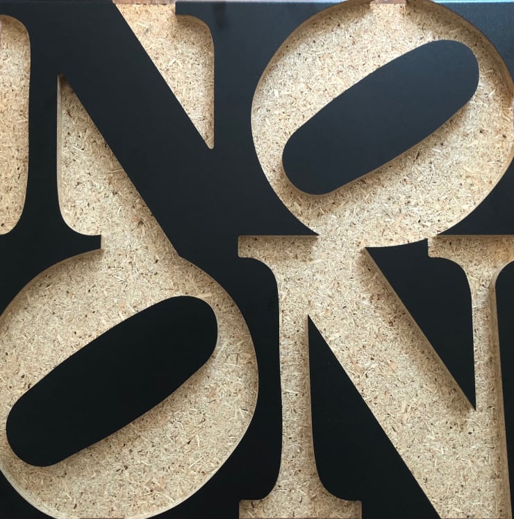 Buford no no, 2014 wood, plywood, laminate 24 x 23 1/2 x 1 1/2 in 61 x 59.7 x 3.8 cm