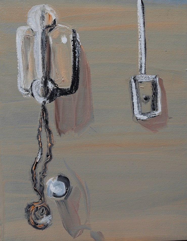 Claudia Doring Baez My Brother's Mind, Berlin, 2024 Oil on canvas 16 x 11 in 40.6 x 27.9 cm