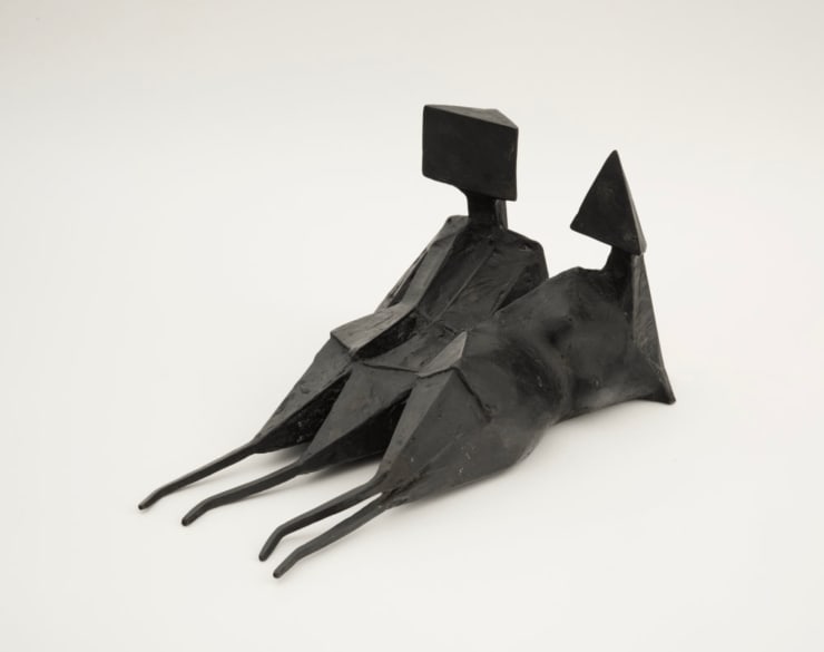 Lynn Chadwick, Maquette IV Two Reclining Figures, 1973