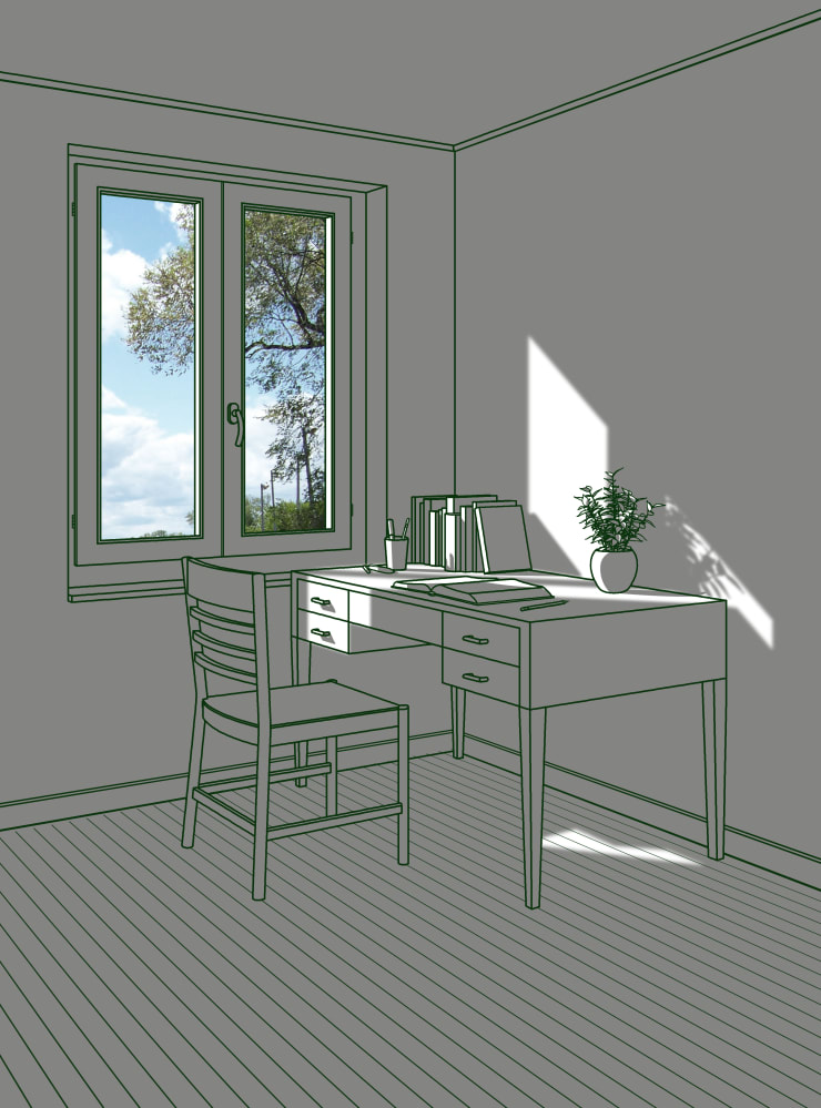 Hwang Seontae The Space with Sunshine X, 2024 Tempered Glass, Sandblast & LED Backlit 26 3/8 x 19 3/4 x 1 5/8 in 67 x 50 x 4 cm