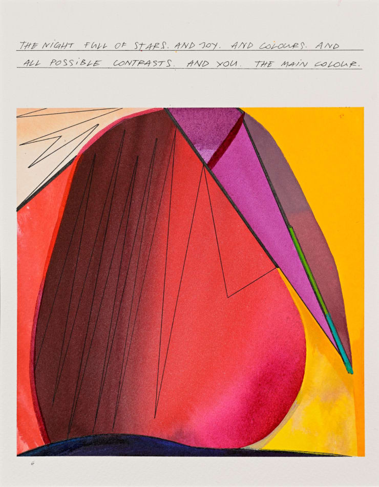 The Night Full of Stars. And Joy. And Colours. And All Possible Contrasts. And You - The Main Colour.