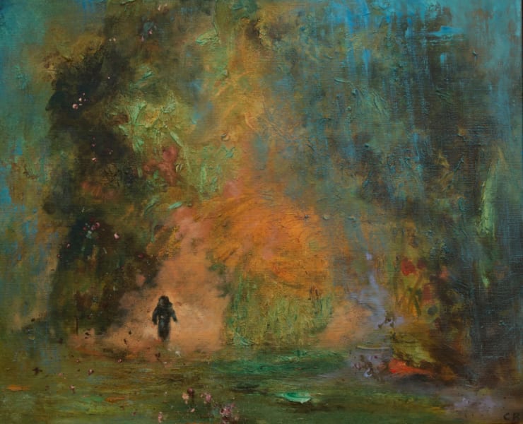 Chris Rivers Adam, 2022 Oil on canvas 25 ½ x 31 ½ in 65 x 80 cm