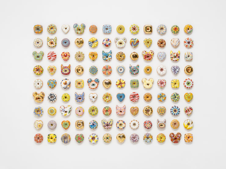 Jae Yong Kim, Donut Madness (108 donuts), 2014-2024