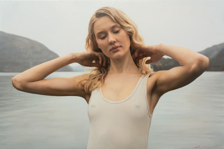 Yigal Ozeri, Untitled; Annika, 2019