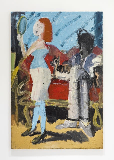 Ofir Dor, Couple and Dog, 2021