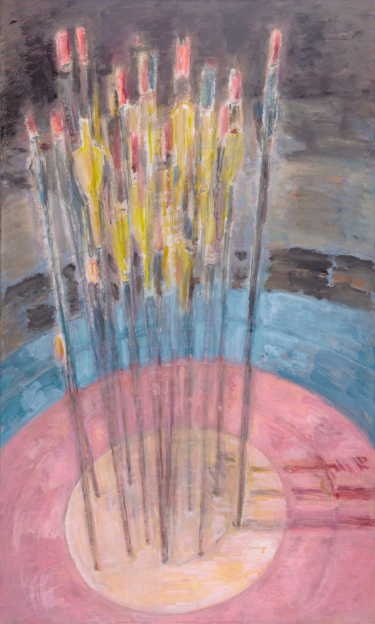 Maribel Nazco, Círculo rojo, 2023