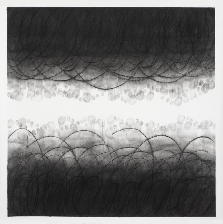 M.Lohrum, Black Field: Feet Drawings Series #3, 2023