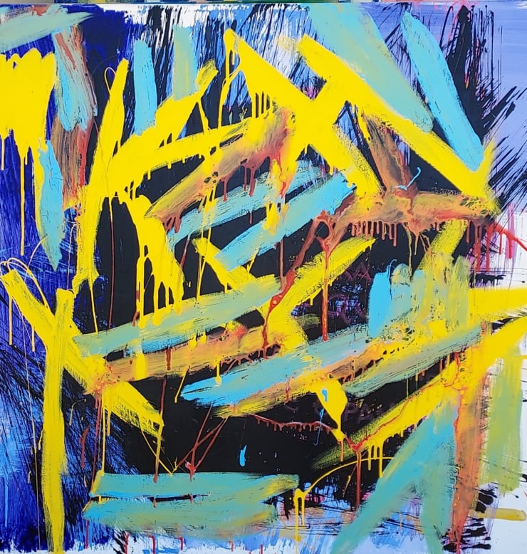 Nacho Tusquets, Last action painting, 2023