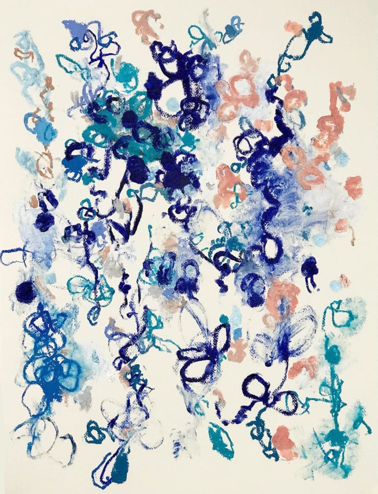 Juan Matos Capote, Friday On Paper. Izzy Running After Colour, 2022