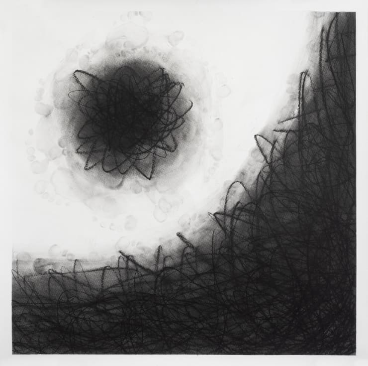 M.Lohrum, Black Field: Feet Drawings Series #11, 2023