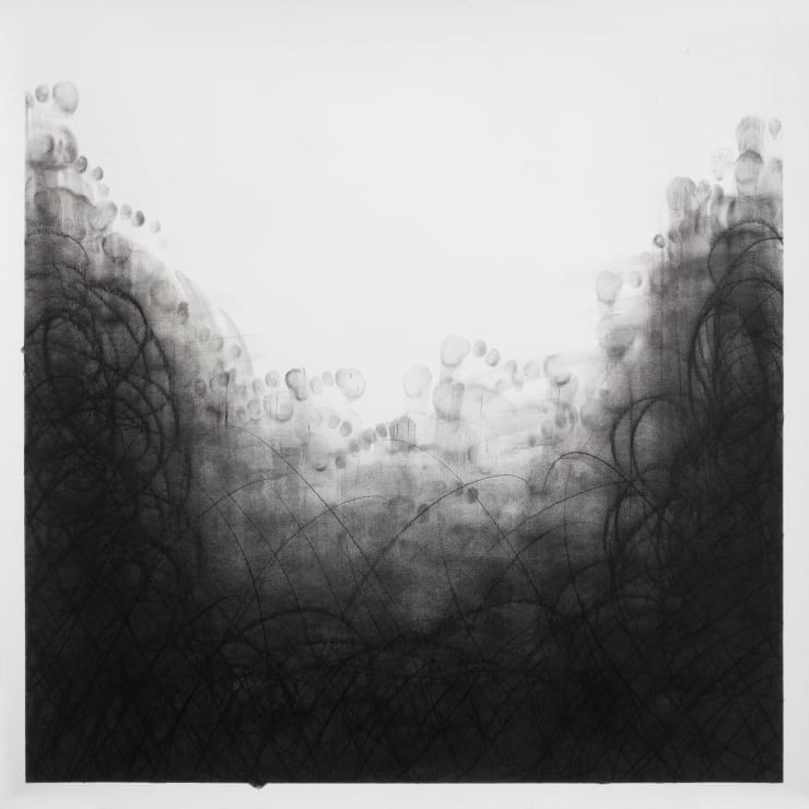 M.Lohrum, Black Field: Feet Drawings Series #2, 2023