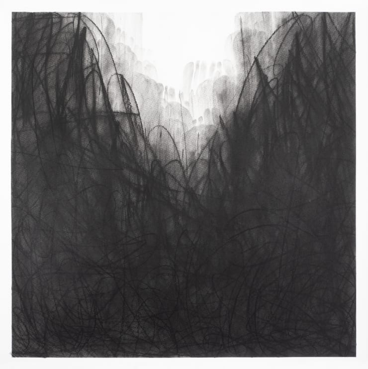 M.Lohrum, Black Field: Feet Drawings Series #12, 2023