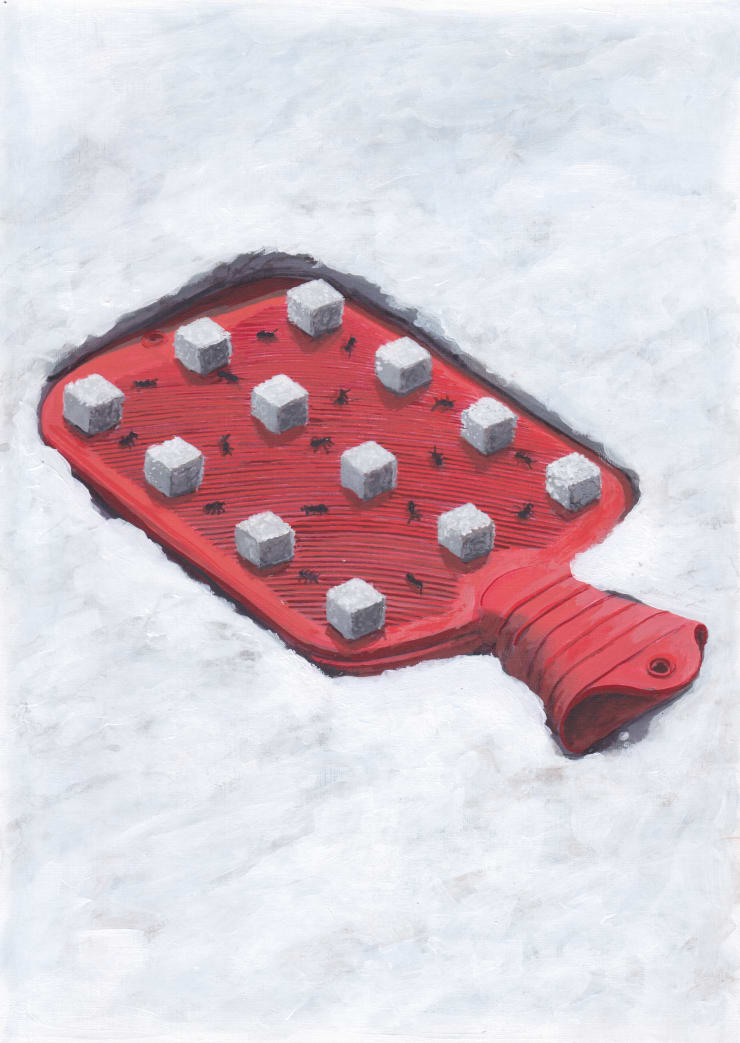 Toni van Tiel, Untitled (Water Bottle), 2014