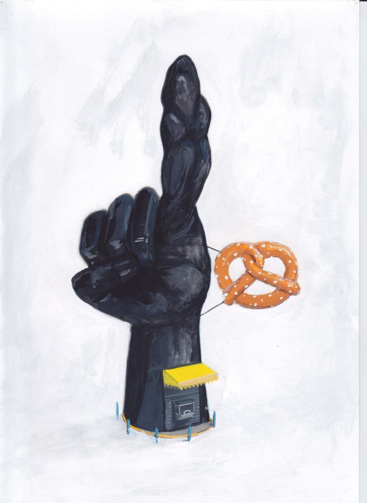 Toni van Tiel, Verzetsmonument en pretzelshop, 2017