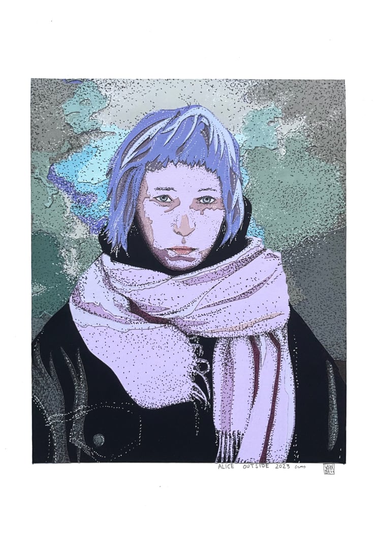 Lawrence James Bailey, Alice Outside, 2023