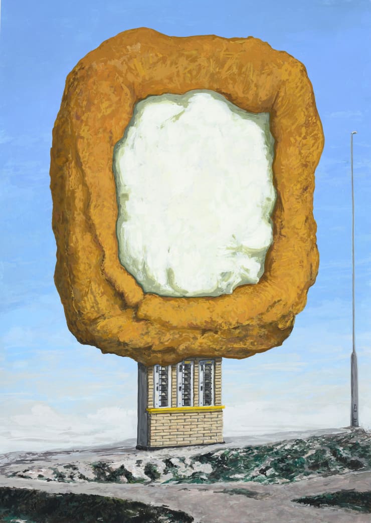 Toni van Tiel, Roombroodjesautomaat met uitzicht, 2021