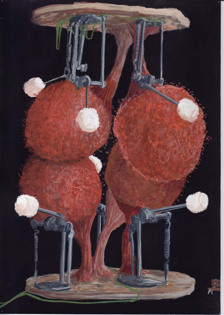 Toni van Tiel, Untitled (kickdrums), 2017