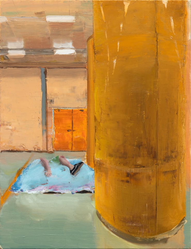 Jisan Ahn, A boy goes behind the cloud, 2020