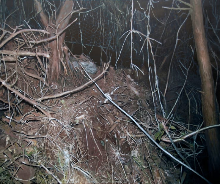 Jisan Ahn, The Hunt (with a Loose Rope), 2014