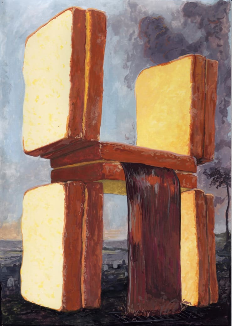 Toni van Tiel, Fountain with coffee, 2019