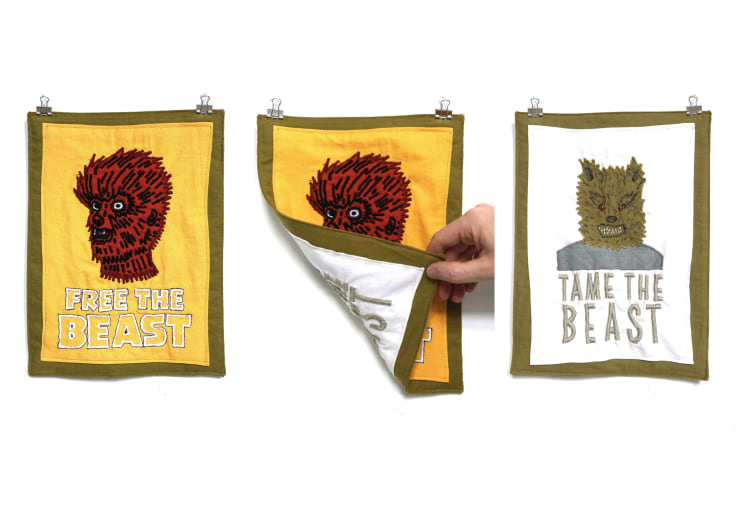 Lawrence James Bailey, When You Think No One’s Looking (reversible), 2023