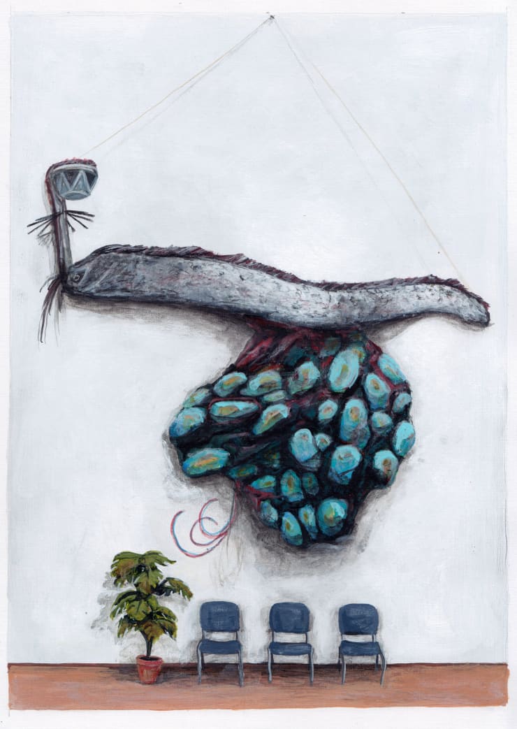 Toni van Tiel, Untitled (Waiting Room), 2013