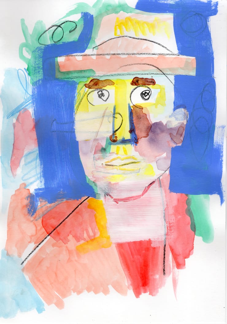 ALEJANDRO M. PARISI, Head of a Man, 2025