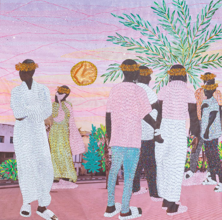 Joana Choumali, The season of Being Undefined, 2025