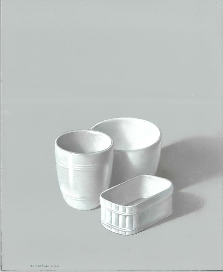 Antonio Matallana, Trois pots céramiques, 2025