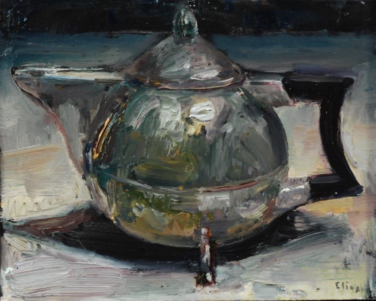 Douwe Elias, Potje in atelier, 2024