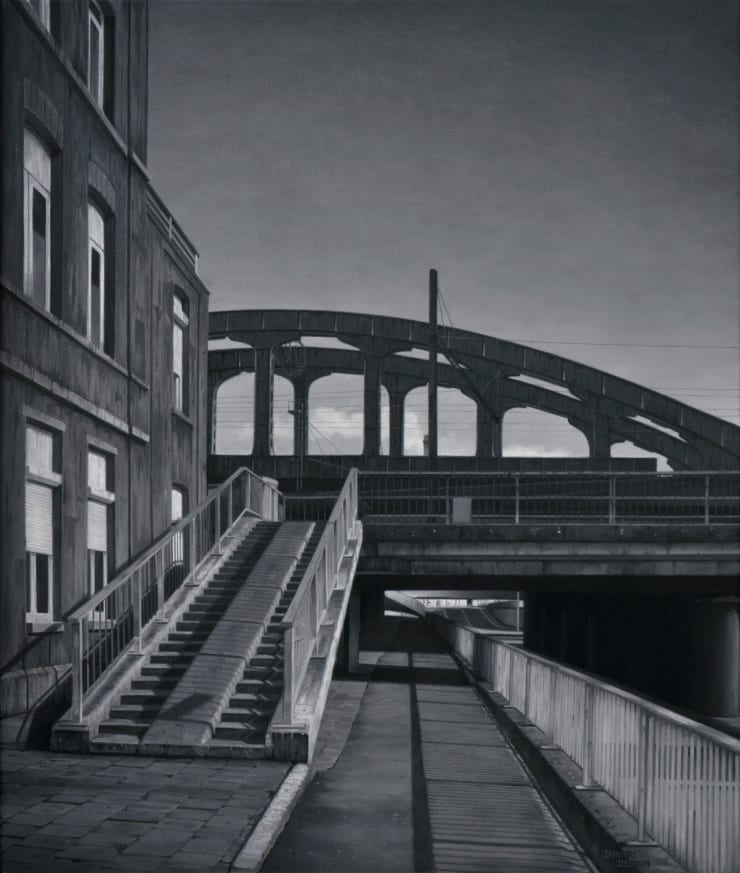 Dimitri Desiron, Monochrome #5 - Railway, 2024