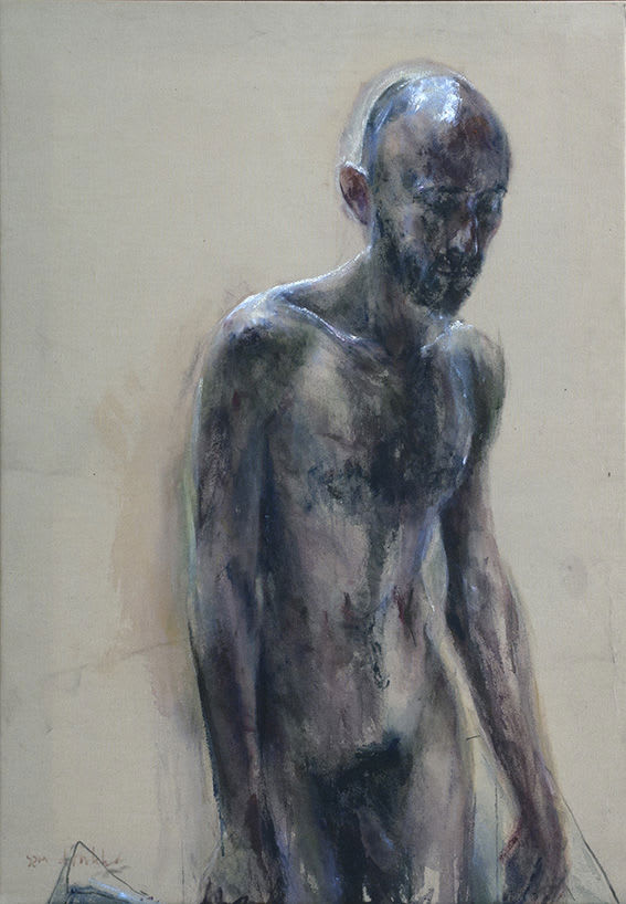 Sam Drukker, Man lopend, 2017