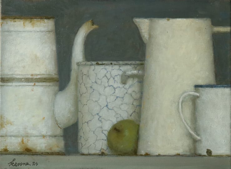 Kenne Grégoire, Keukenspul met appel, 2024