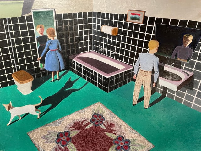 Kathy Osborn, Double Vanity, 2023