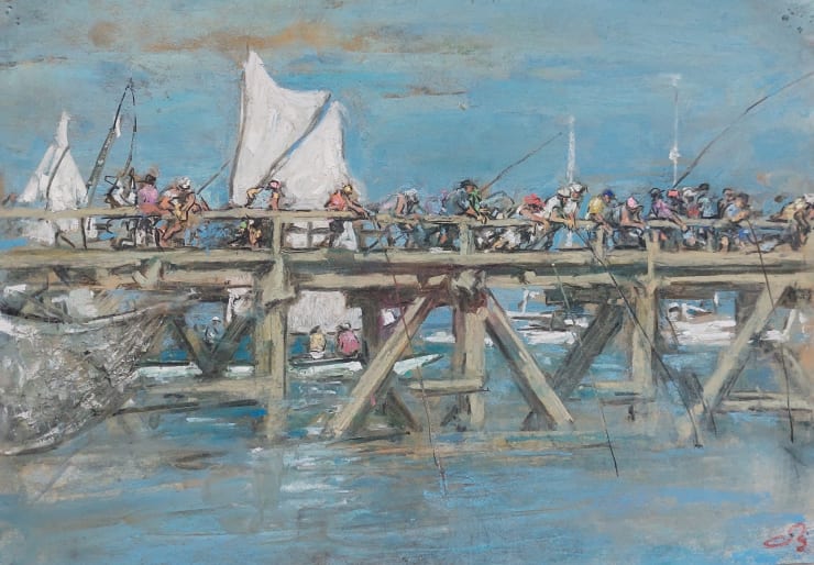 Onno Boerwinkel, La Jetee - Noirmoutier, 2024