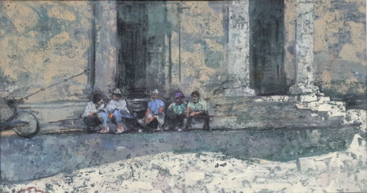 Onno Boerwinkel, Davanti alla chiesa, 2019