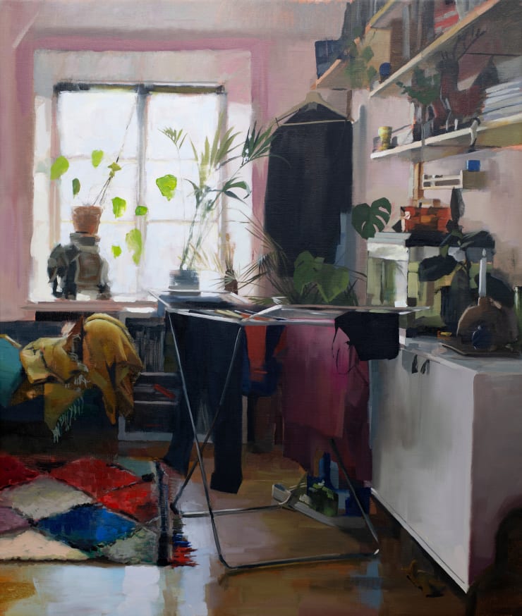 Gustav Sundin, Laundry in the living room, 2025