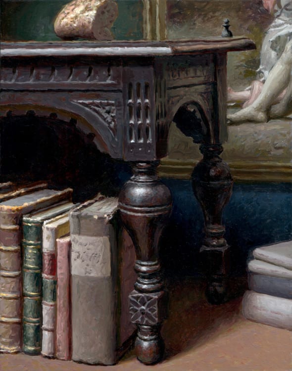 Jan Maris, Tafel, brood, boeken, 2019