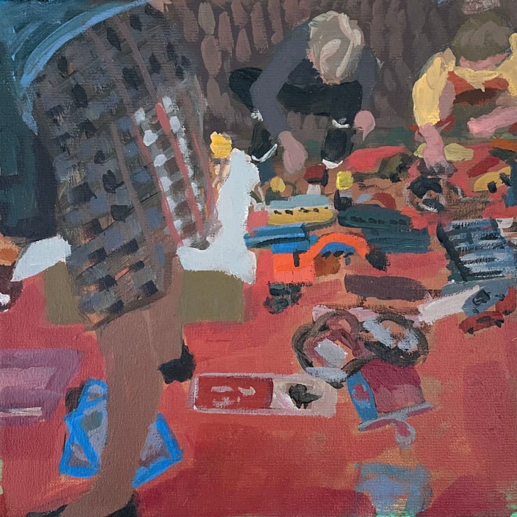 Seeger Baas, De rommelmarkt, 2024