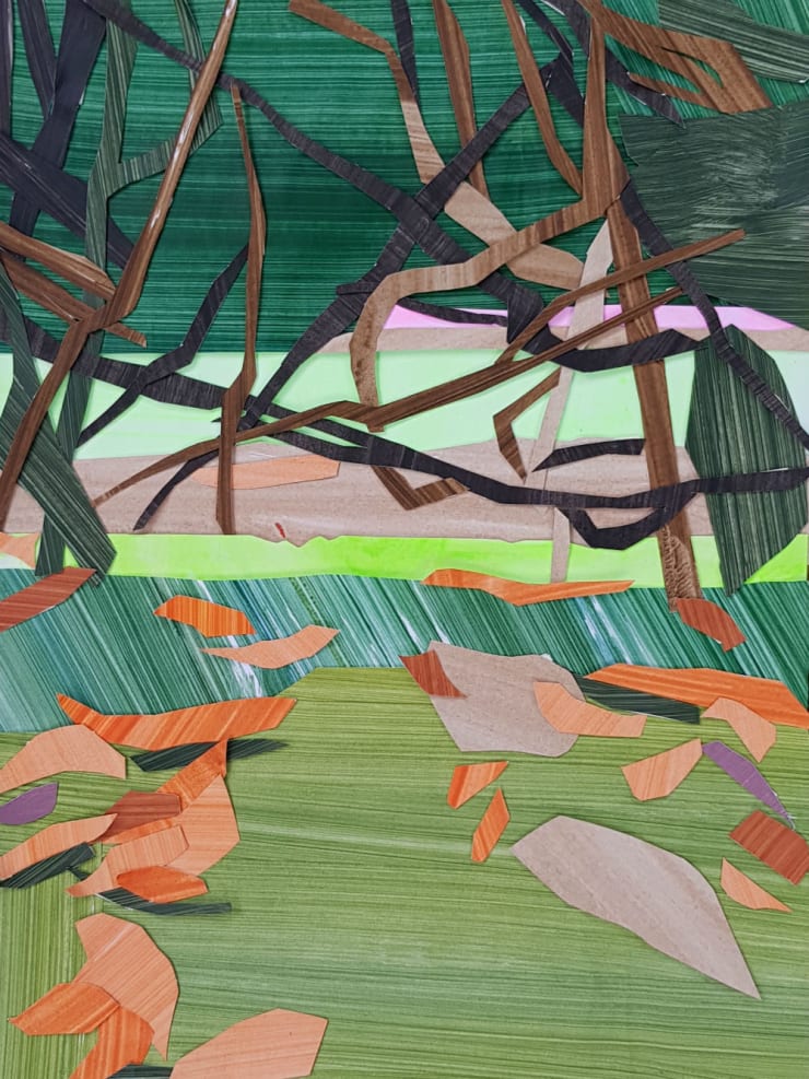 Dorine van der Ploeg, De tuin van de buren II, 2018