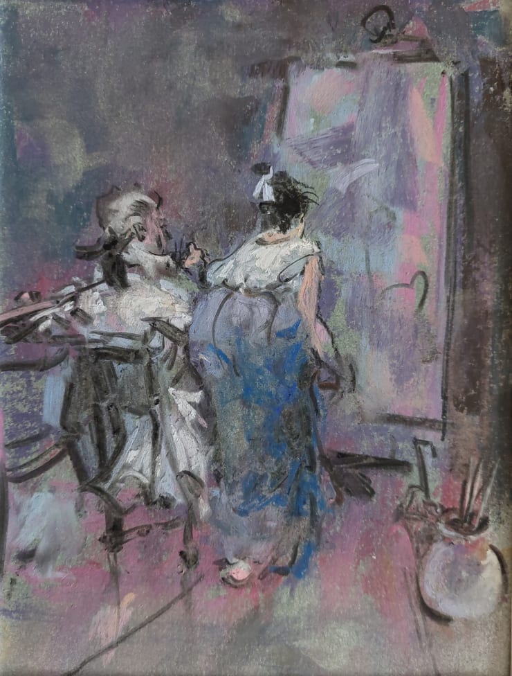 Onno Boerwinkel, Le peintre et le modele, 2025