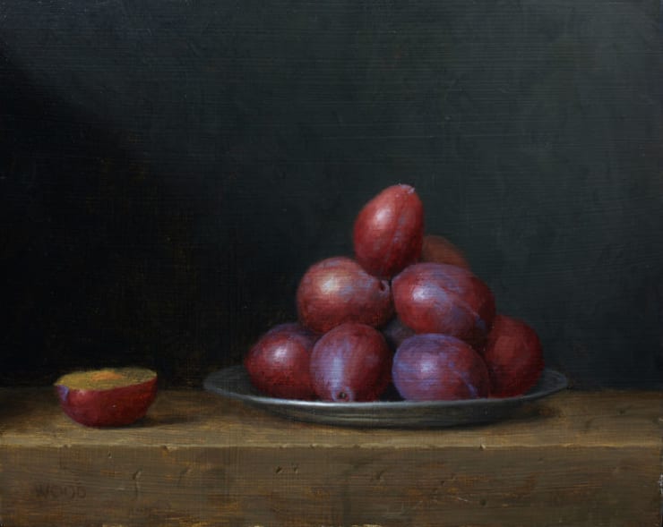 Justin Wood, Plums, 2019
