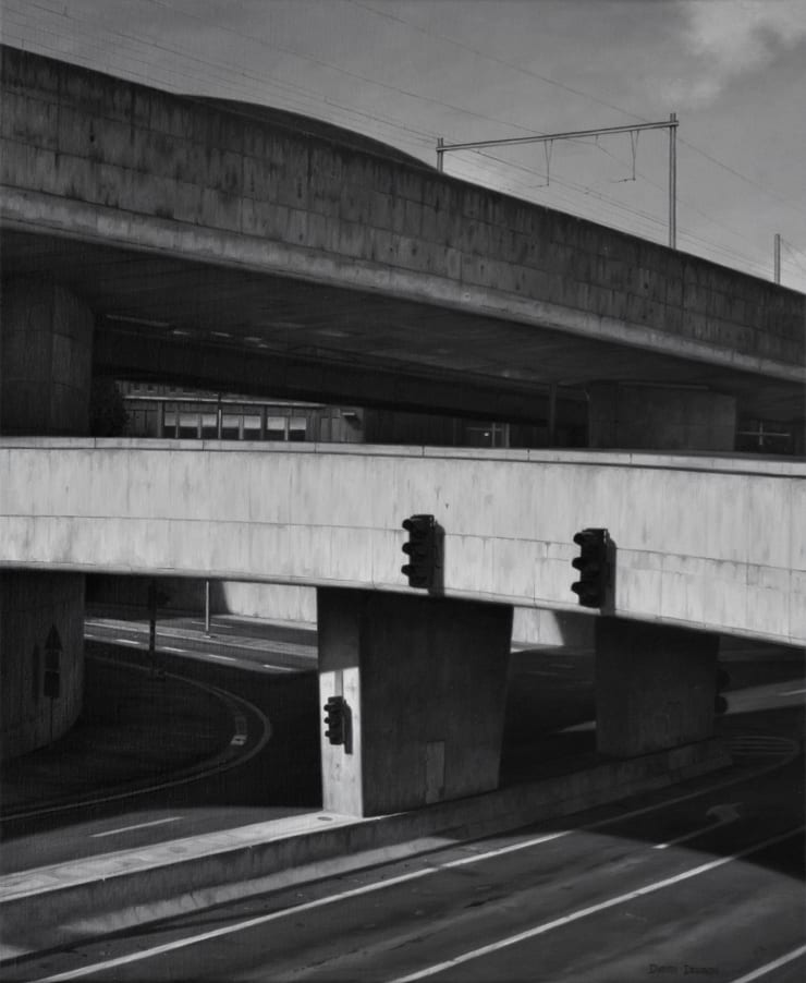 Dimitri Desiron, Monochrome#2 - Interchange, 2024