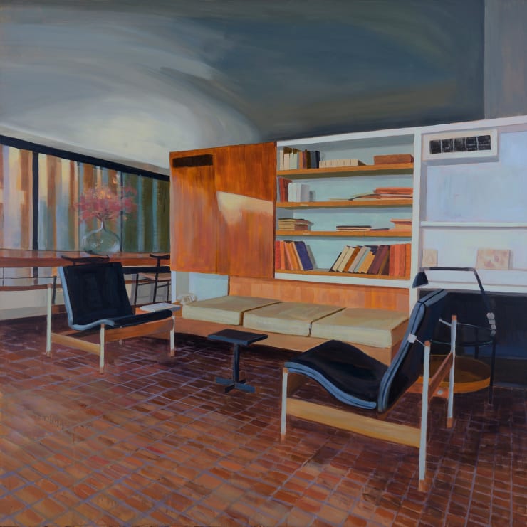 Bea Sarrias, Salon de lectura en oxidos, 2021