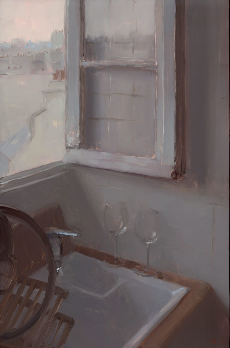 Kenny Harris, Wine glasses, Paris , 2022