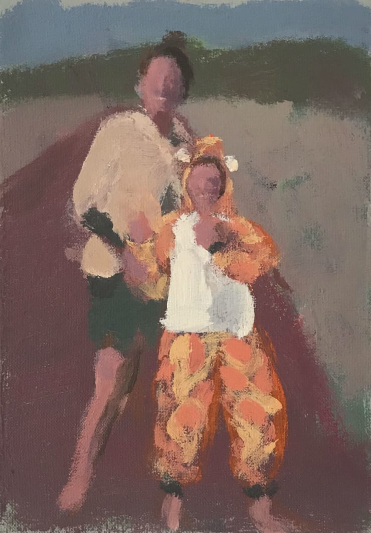 Seeger Baas, Vrouw met giraffe, 2018