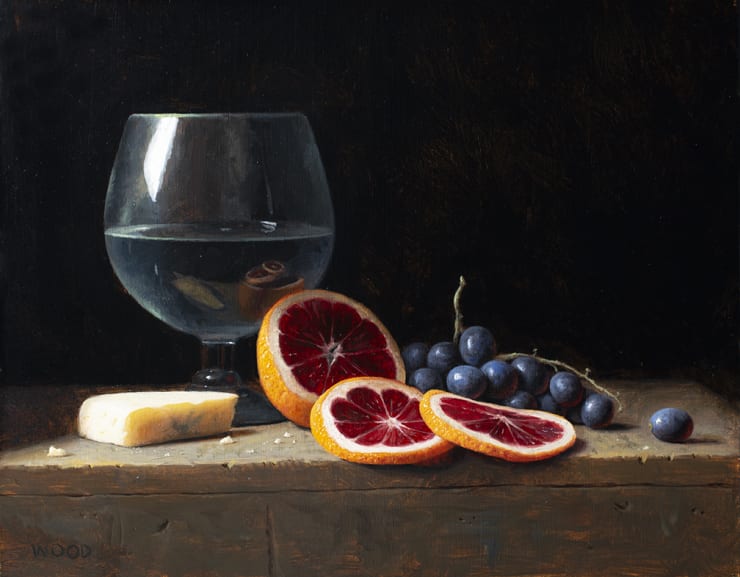 Justin Wood, Sliced Blood Orange, 2022
