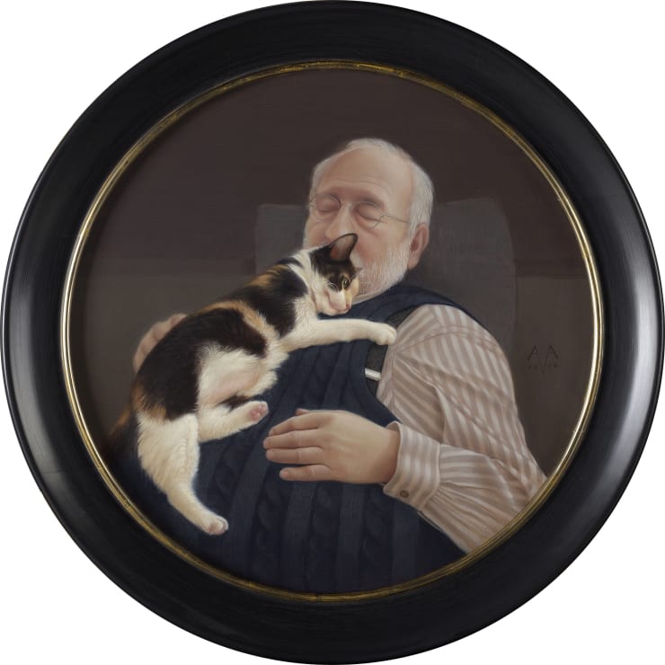 Arnout van Albada, Johannes met poes, 2012