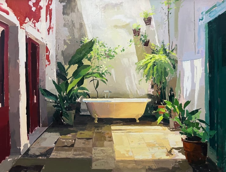 Antonio Barahona, El Patio Rojo, 2024