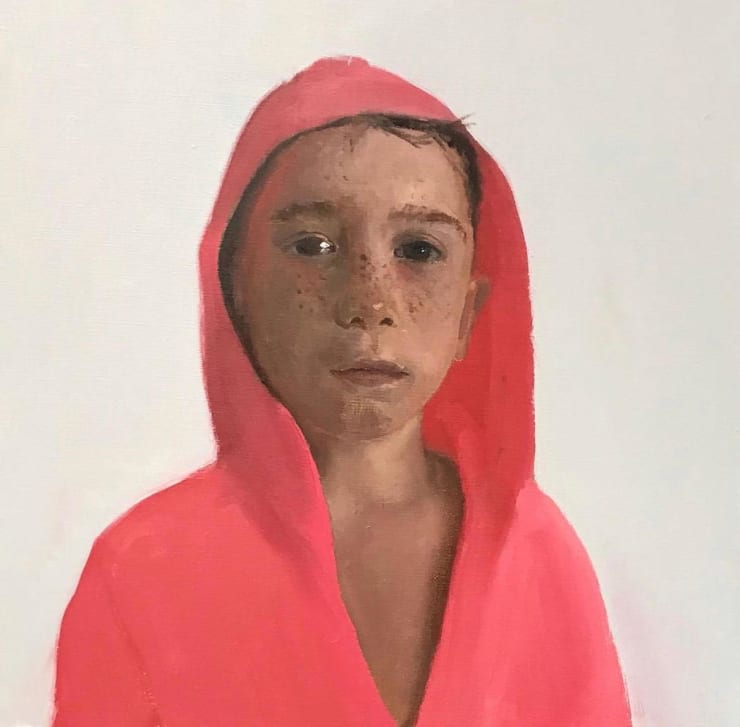 Pepe Baena Nieto, Mateo con albornoz rosa, 2024